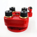 6′′ Flange 4 Way Fire Hydrant Breeching Inlet 4 Way Breeching Inlet